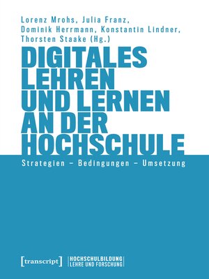 cover image of Digitales Lehren und Lernen an der Hochschule